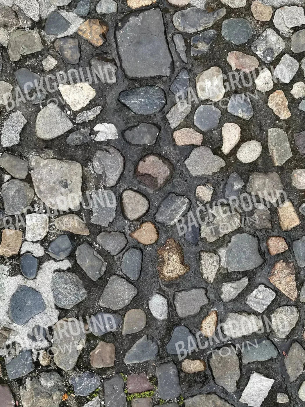 Pebble Path Floor Rubbermat 5X7 ( 60 X 84 Inch )