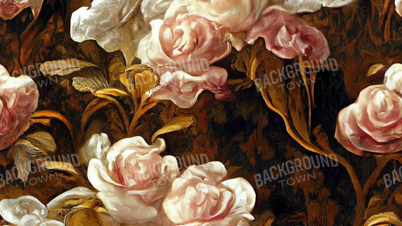Peonies 14X8 Ultracloth ( 168 X 96 Inch ) Backdrop