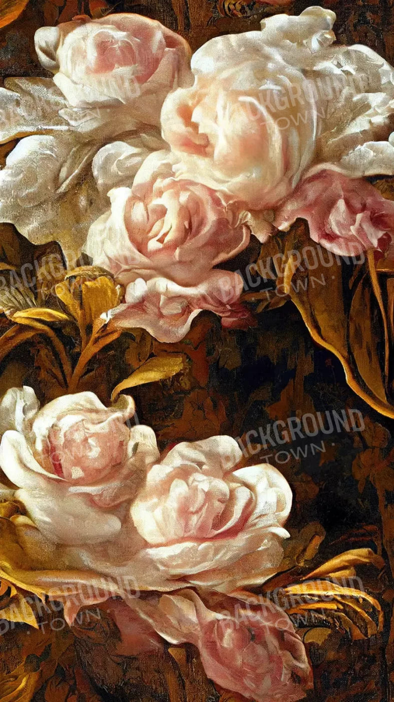 Peonies 8X14 Ultracloth ( 96 X 168 Inch ) Backdrop