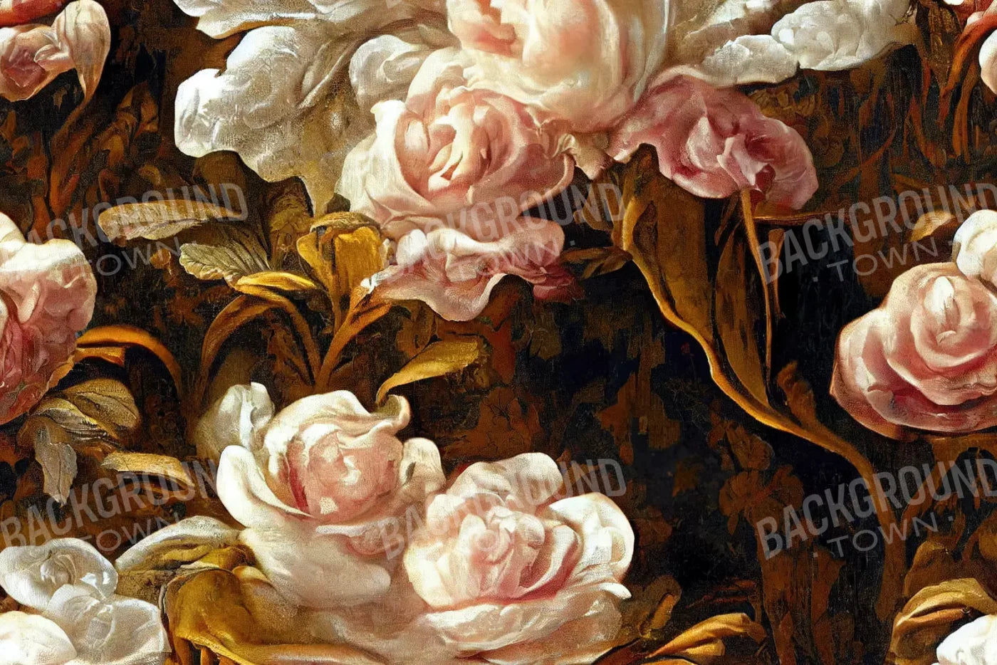 Peonies 8X5 Ultracloth ( 96 X 60 Inch ) Backdrop