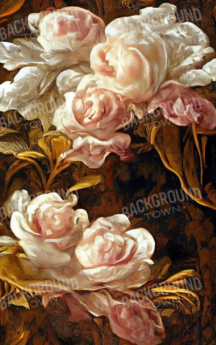 Peonies 9X14 Ultracloth ( 108 X 168 Inch ) Backdrop