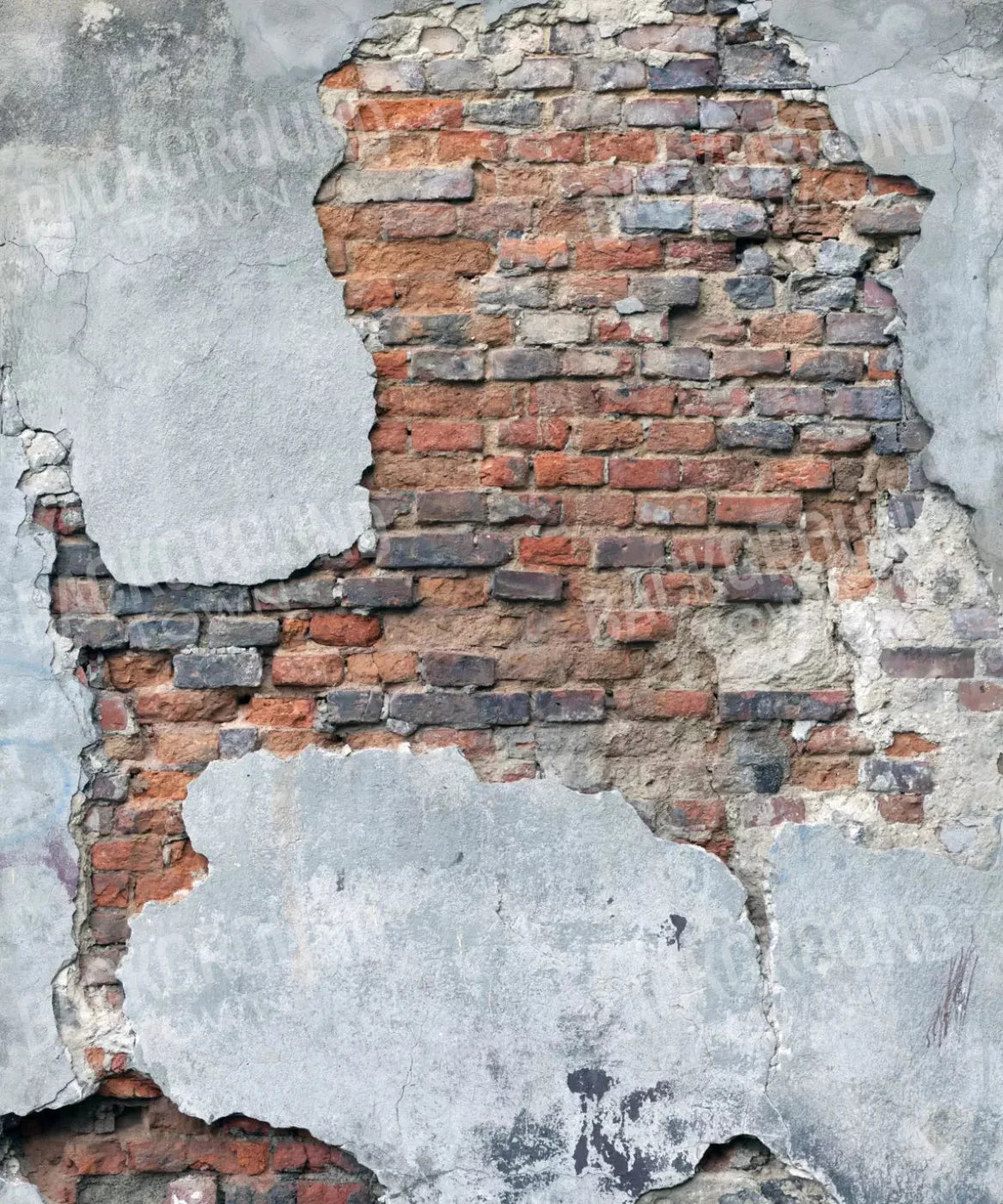 Beige Brick and Stone Backdrop for Photography