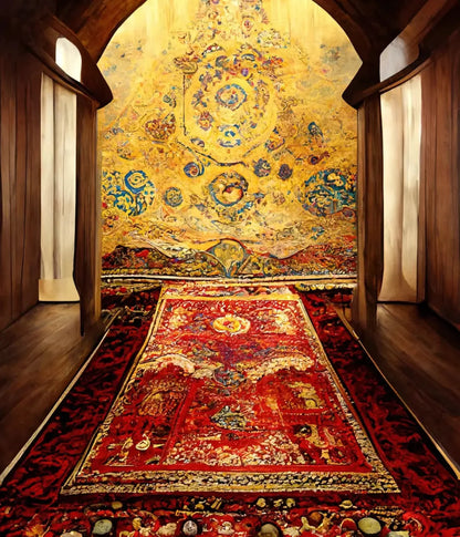 Persian Hall 10X12 Ultracloth ( 120 X 144 Inch ) Backdrop