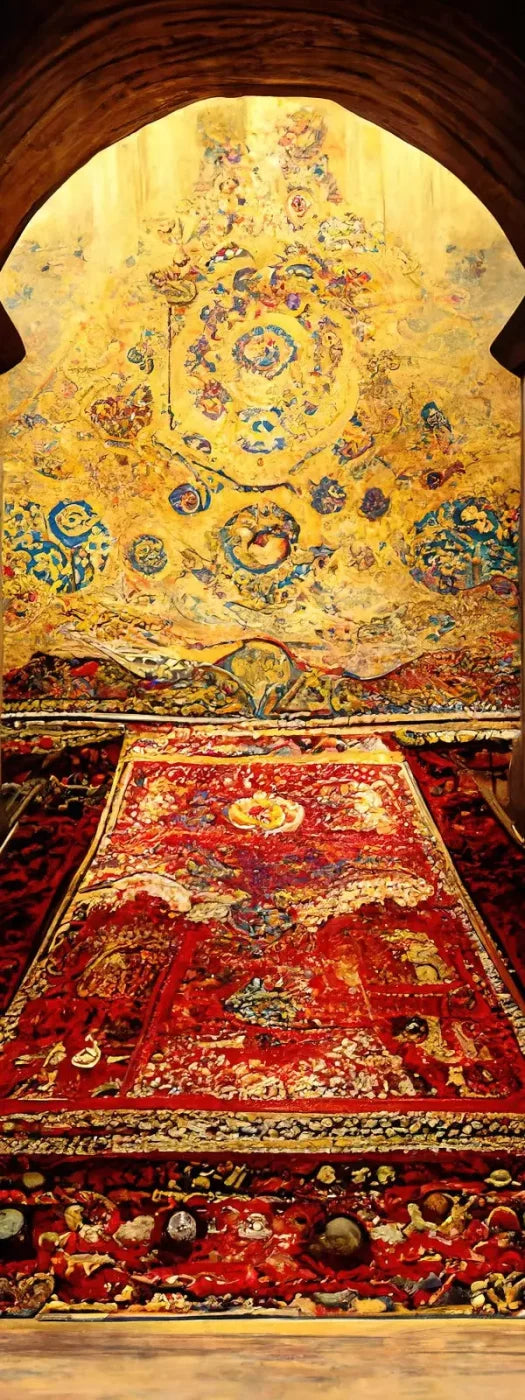 Persian Hall 8X20 Ultracloth ( 96 X 240 Inch ) Backdrop