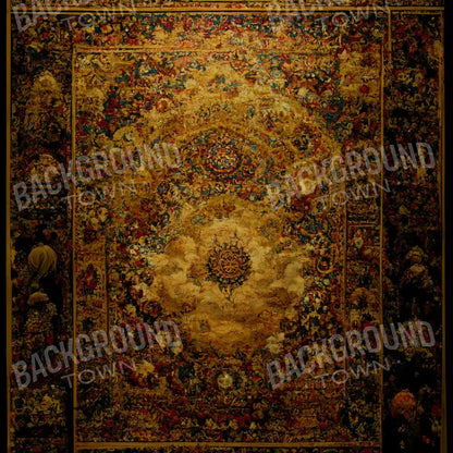 Persian Rug Deep Gold 2 10X10 Ultracloth ( 120 X Inch ) Backdrop