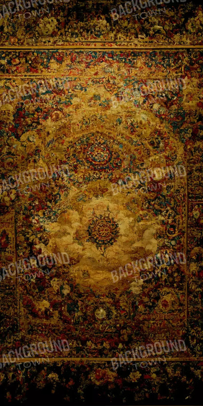 Persian Rug Deep Gold 2 10X20 Ultracloth ( 120 X 240 Inch ) Backdrop