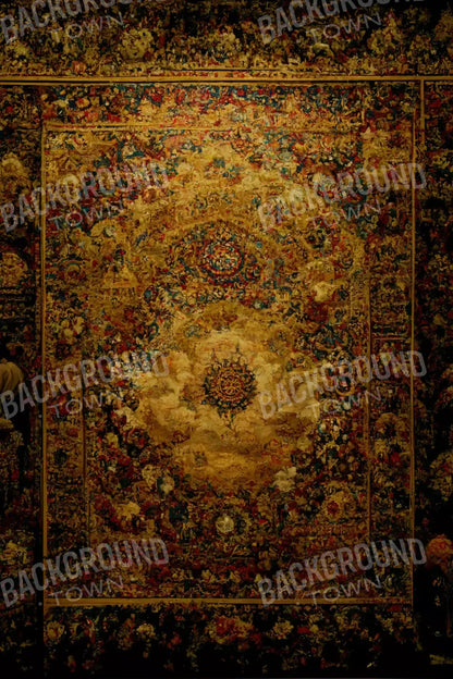 Persian Rug Deep Gold 2 5X8 Ultracloth ( 60 X 96 Inch ) Backdrop