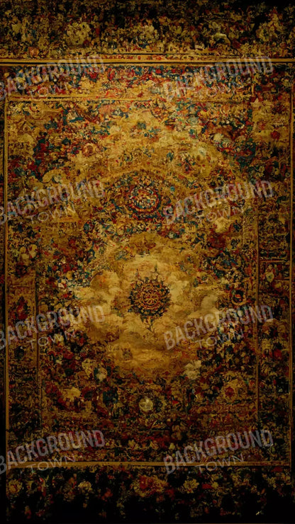 Persian Rug Deep Gold 2 8X14 Ultracloth ( 96 X 168 Inch ) Backdrop