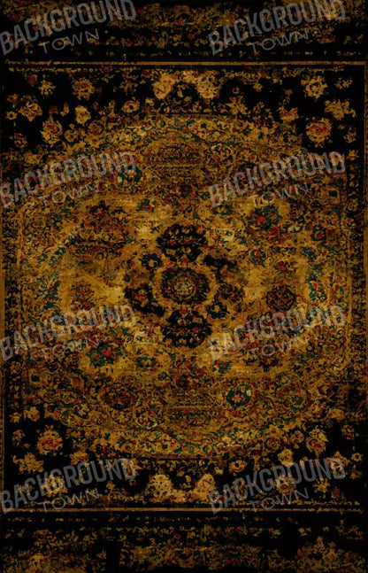 Persian Rug Deep Gold 1 8X12 Ultracloth ( 96 X 144 Inch ) Backdrop