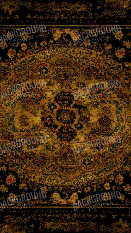 Persian Rug Deep Gold 1 8X14 Ultracloth ( 96 X 168 Inch ) Backdrop