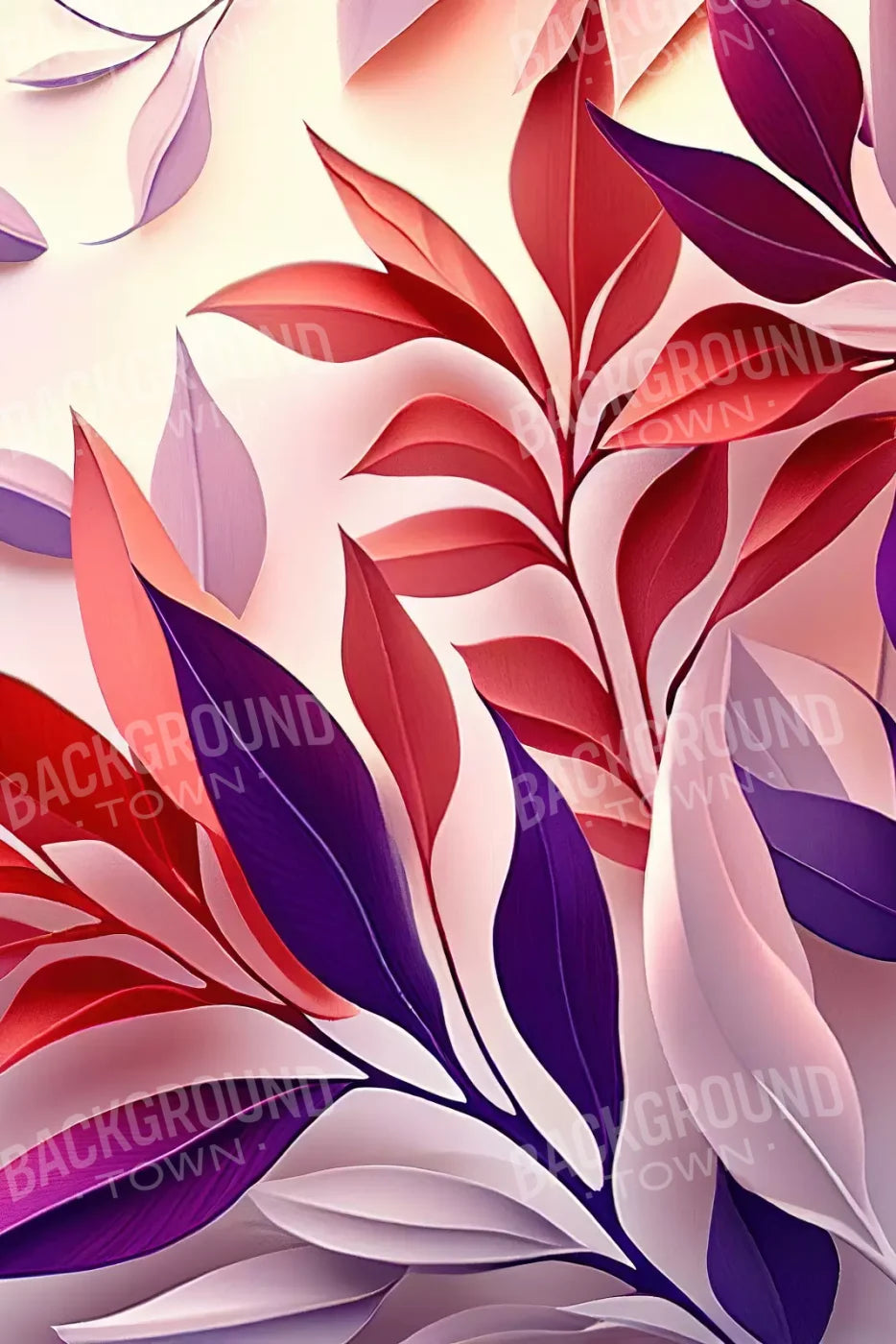 Petals Of Feathers 5X8 Ultracloth ( 60 X 96 Inch ) Backdrop