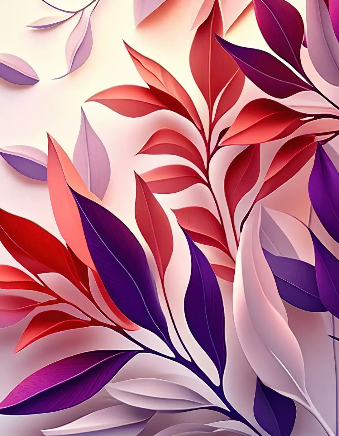 Petals Of Feathers 6X8 Fleece ( 72 X 96 Inch ) Backdrop