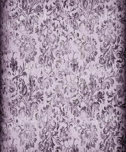 Purple Damask Backdrop for Photography