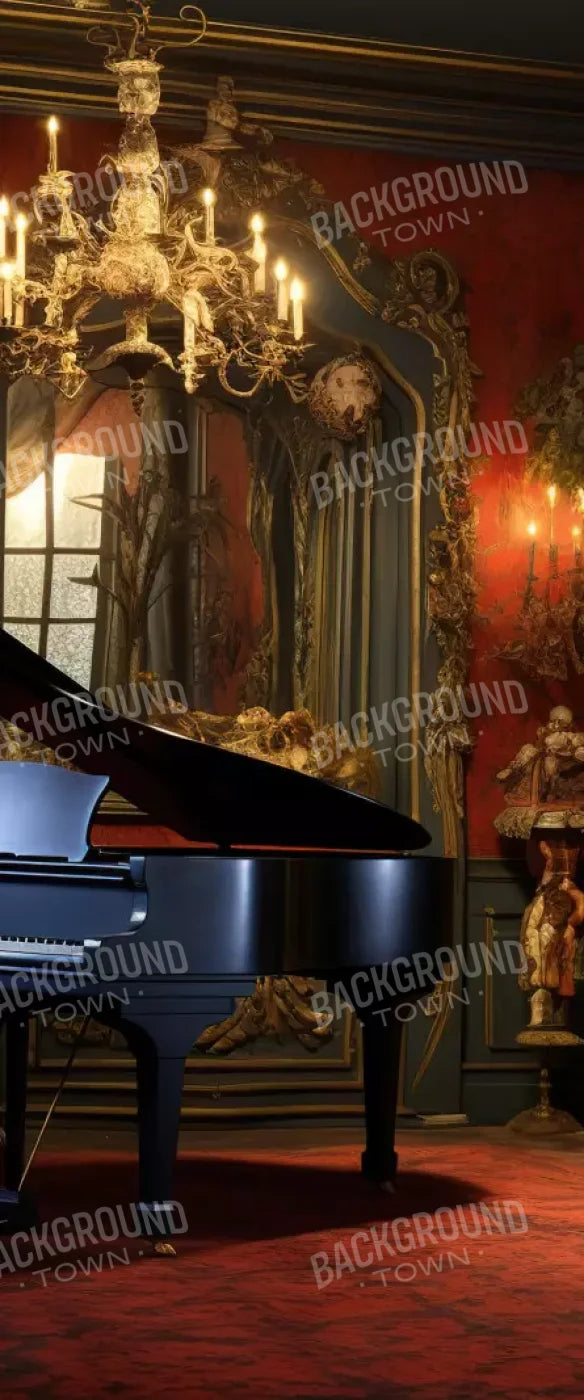 Piano Room I 5’X12’ Ultracloth For Westcott X - Drop (60 X 144 Inch) Backdrop