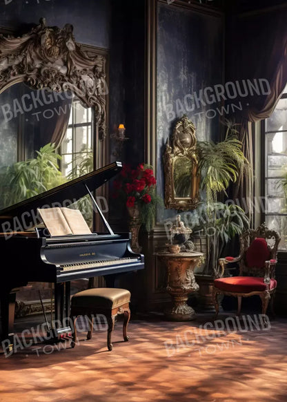 Piano Room Ii 5’X7’ Ultracloth (60 X 84 Inch) Backdrop