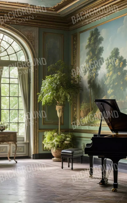 Piano Room Iii 5’X8’ Ultracloth (60 X 96 Inch) Backdrop