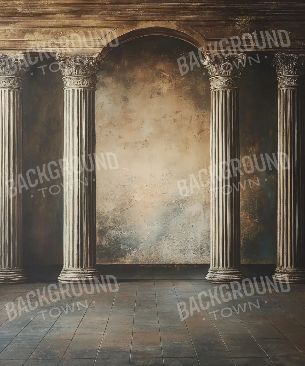 Piller Walk Way 10’x12’ UltraCloth (120 x 144 inch) Backdrop