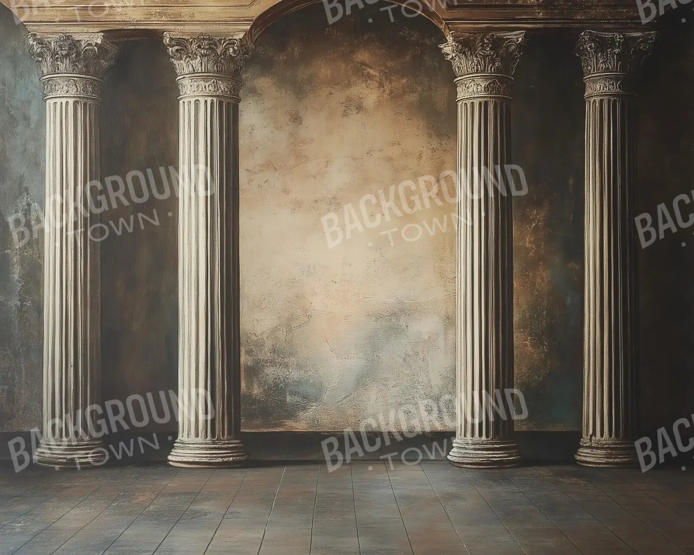 Piller Walk Way 10’x8’ Fleece (120 x 96 inch) Backdrop