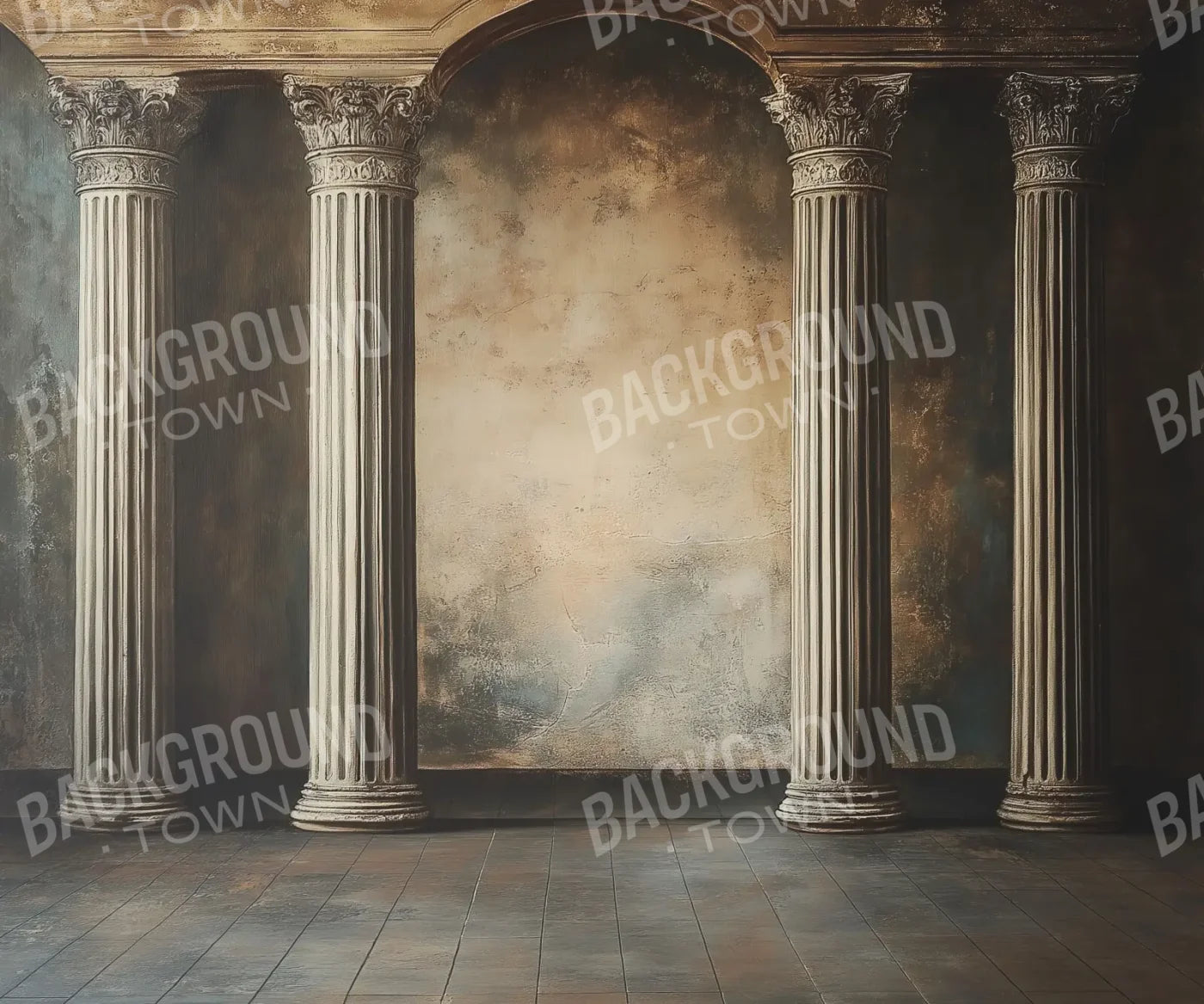 Piller Walk Way 12’x10’ UltraCloth (144 x 120 inch) Backdrop