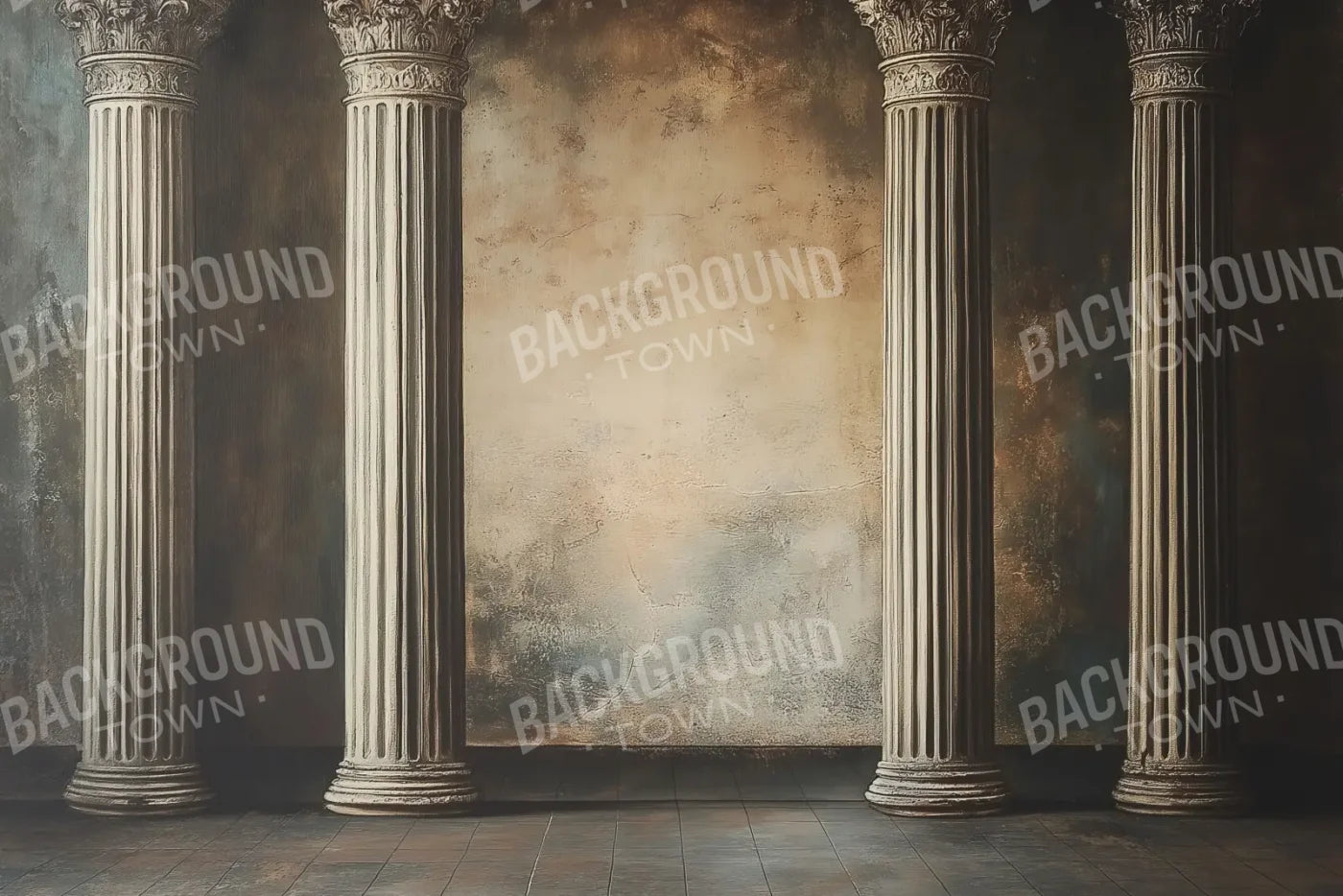 Piller Walk Way 12’x8’ UltraCloth (144 x 96 inch) Backdrop