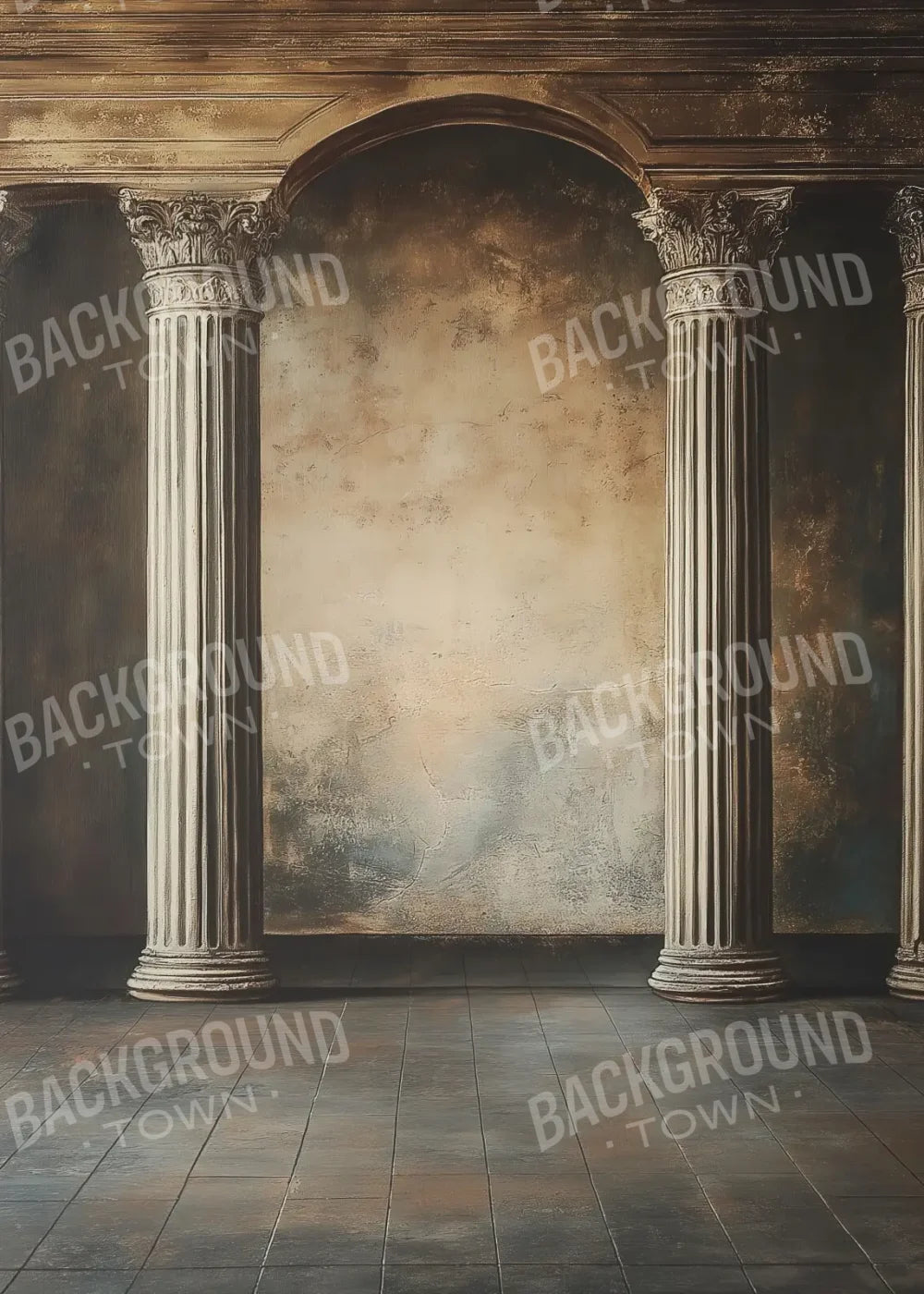 Piller Walk Way 5’x7’ UltraCloth (60 x 84 inch) Backdrop