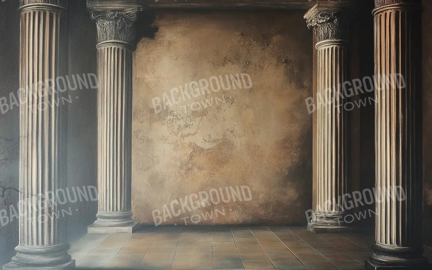 Piller Walk Way I 8’x5’ UltraCloth (96 x 60 inch) Backdrop