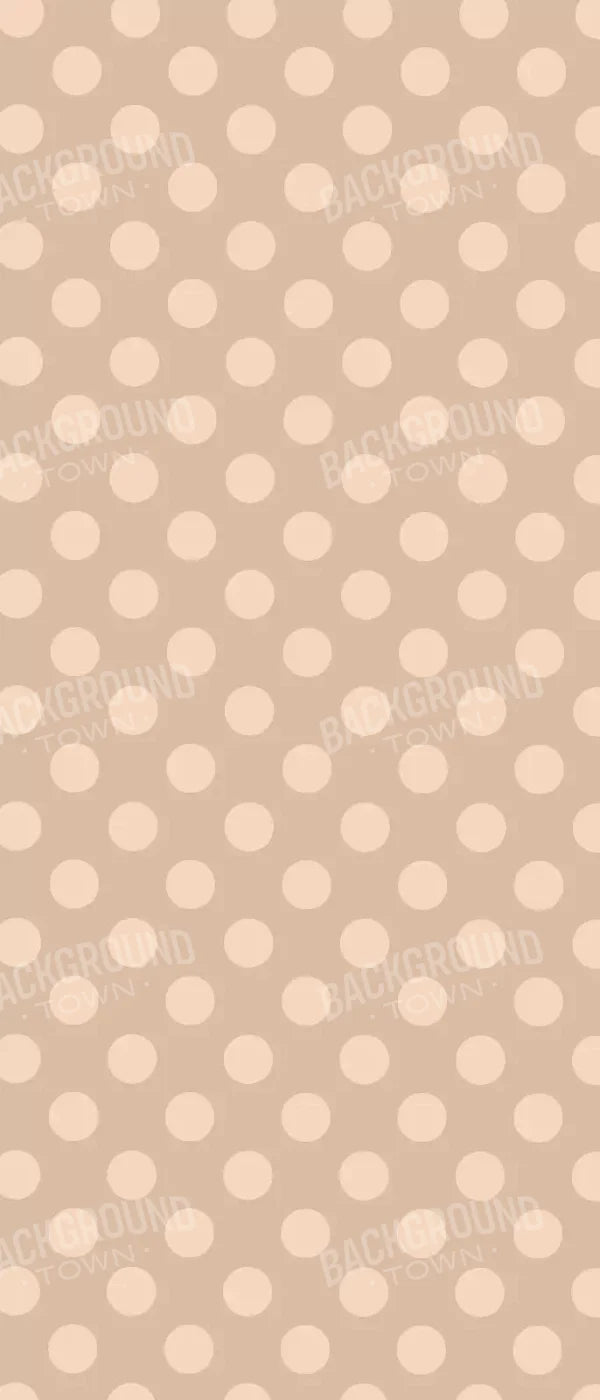 Pinch My Cheeks Polka 5X12 Ultracloth For Westcott X-Drop ( 60 X 144 Inch ) Backdrop
