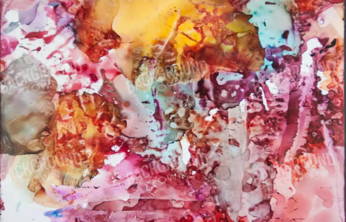 Pink Abstract 12X8 Ultracloth ( 144 X 96 Inch ) Backdrop