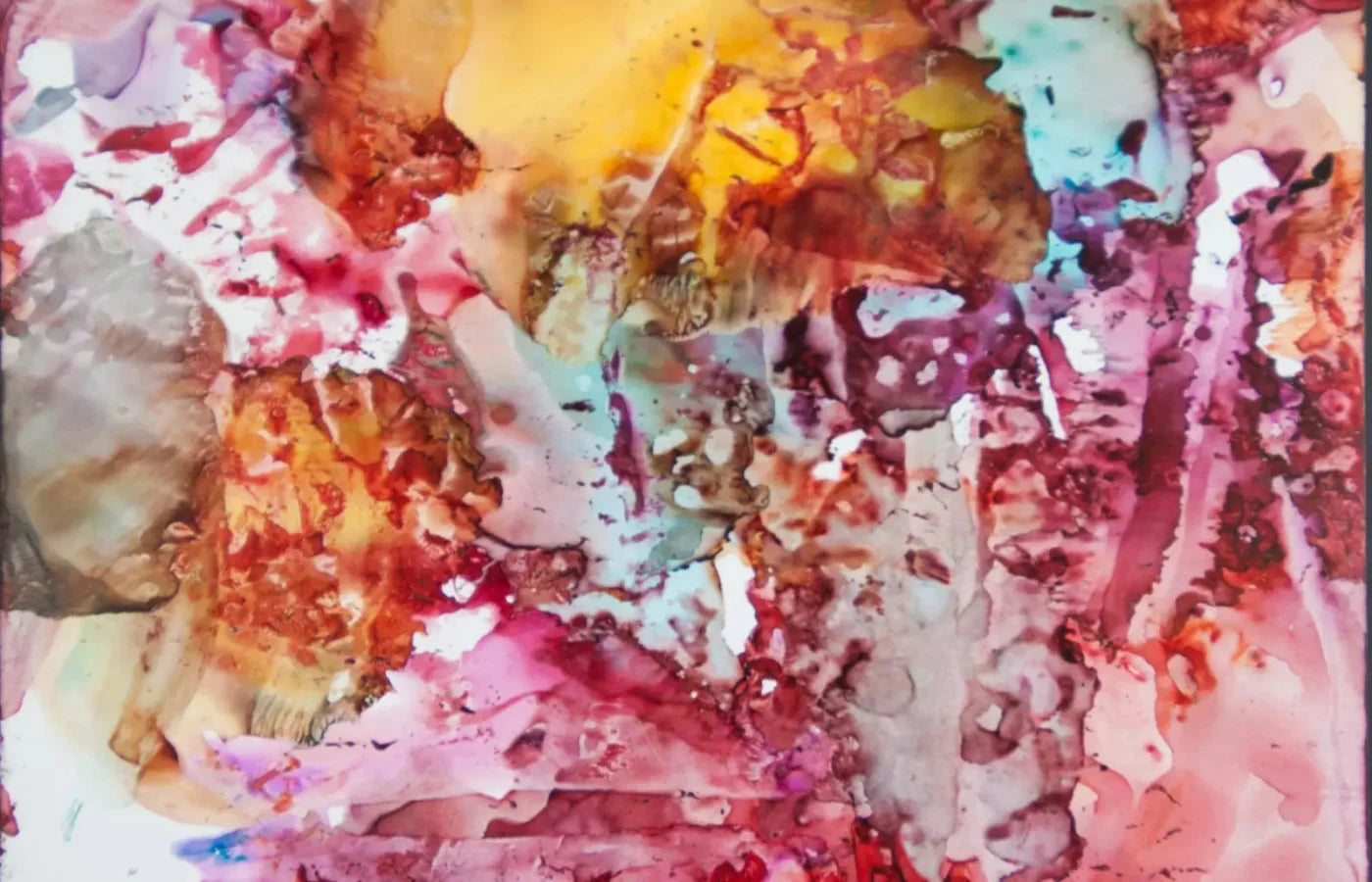Pink Abstract 12X8 Ultracloth ( 144 X 96 Inch ) Backdrop