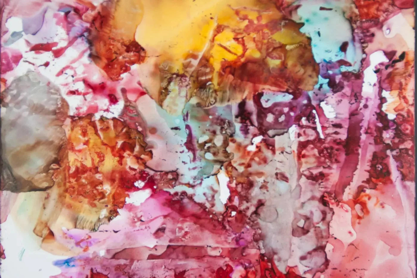 Pink Abstract 8X5 Ultracloth ( 96 X 60 Inch ) Backdrop