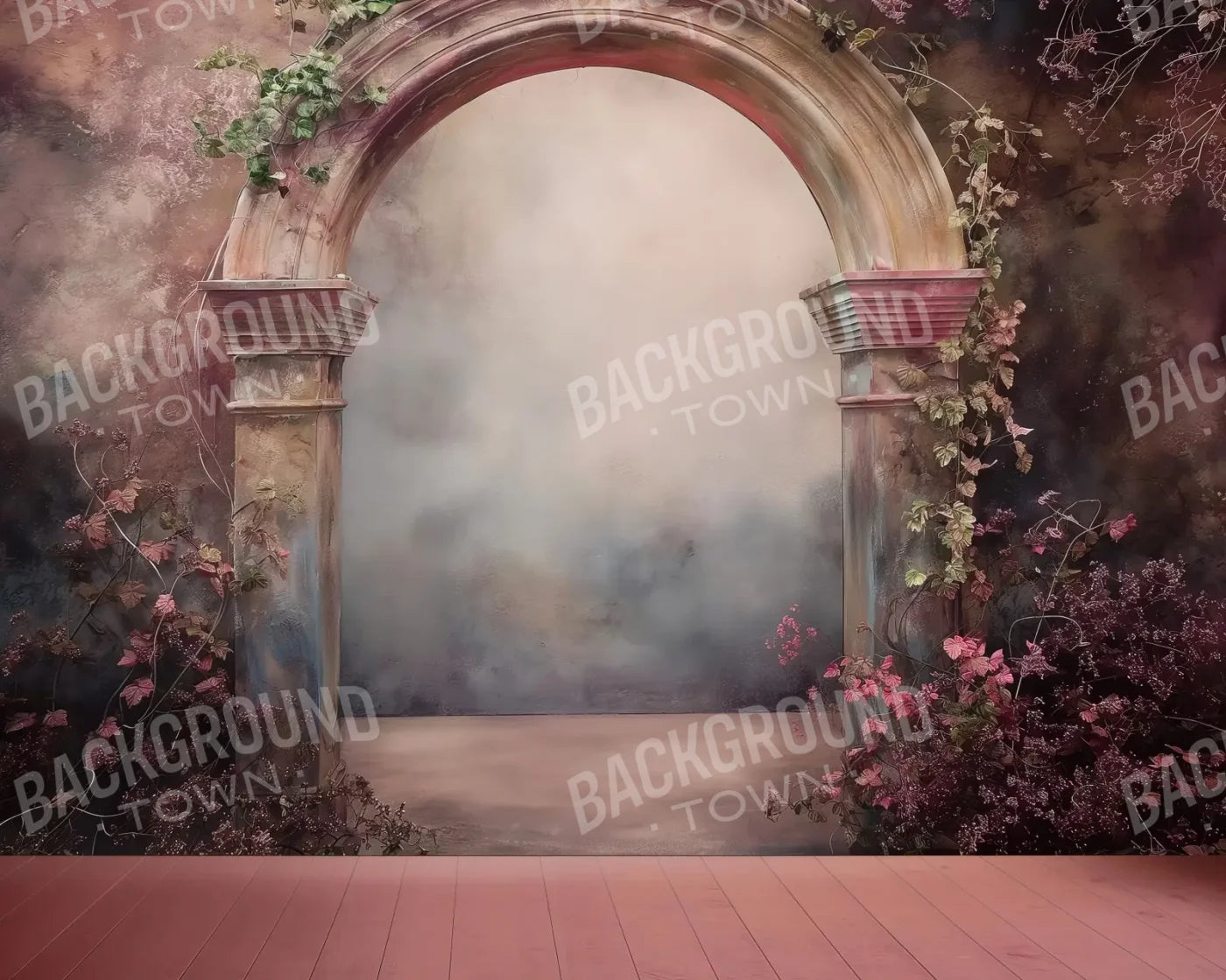 Pink Arya 10’x8’ Fleece (120 x 96 inch) Backdrop