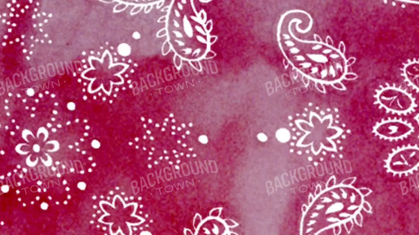 Pink Bandana 14X8 Ultracloth ( 168 X 96 Inch ) Backdrop