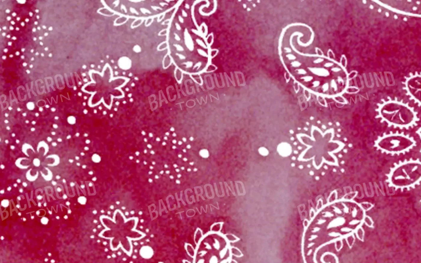 Pink Bandana 14X9 Ultracloth ( 168 X 108 Inch ) Backdrop