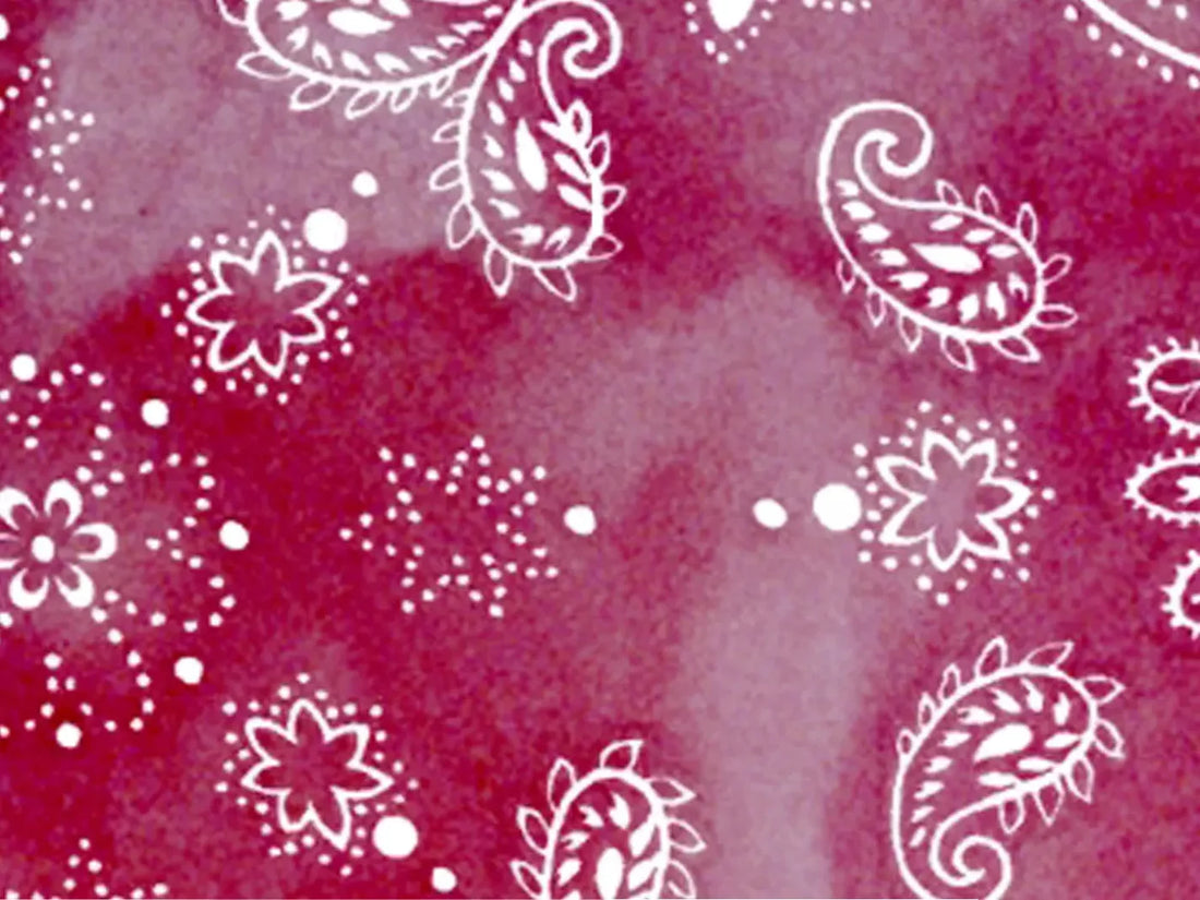 Pink Bandana 68X5 Fleece ( 80 X 60 Inch ) Backdrop