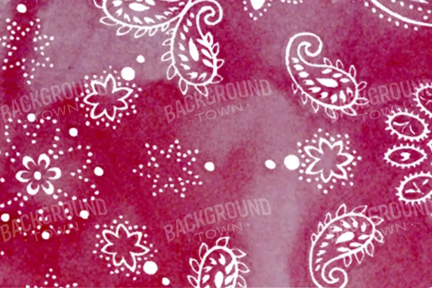 Pink Bandana 8X5 Ultracloth ( 96 X 60 Inch ) Backdrop