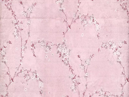 Pink Blossom 10X8 Fleece ( 120 X 96 Inch ) Backdrop