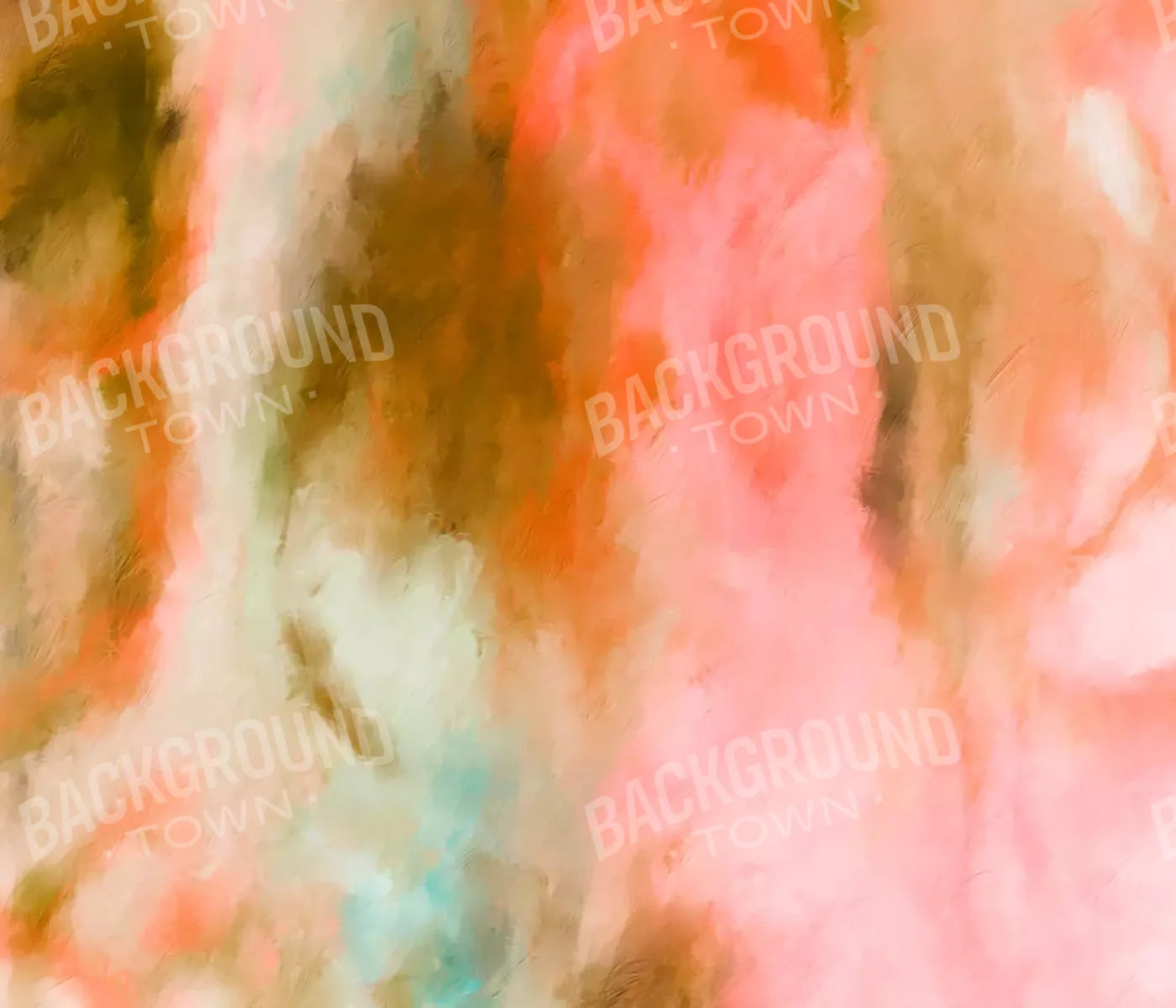 Pink Brown Abstraction 12X10 Ultracloth ( 144 X 120 Inch ) Backdrop
