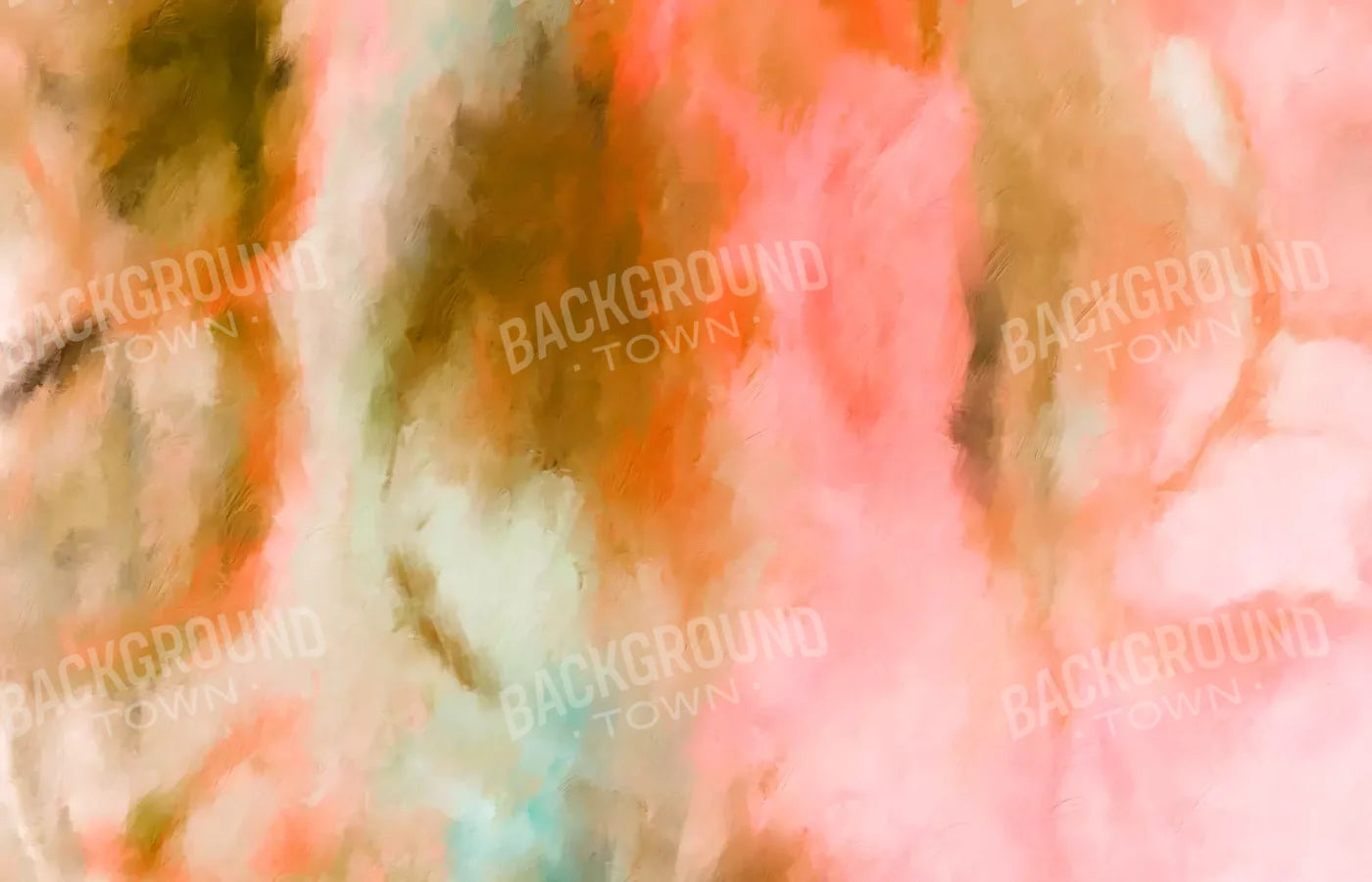 Pink Brown Abstraction 12X8 Ultracloth ( 144 X 96 Inch ) Backdrop