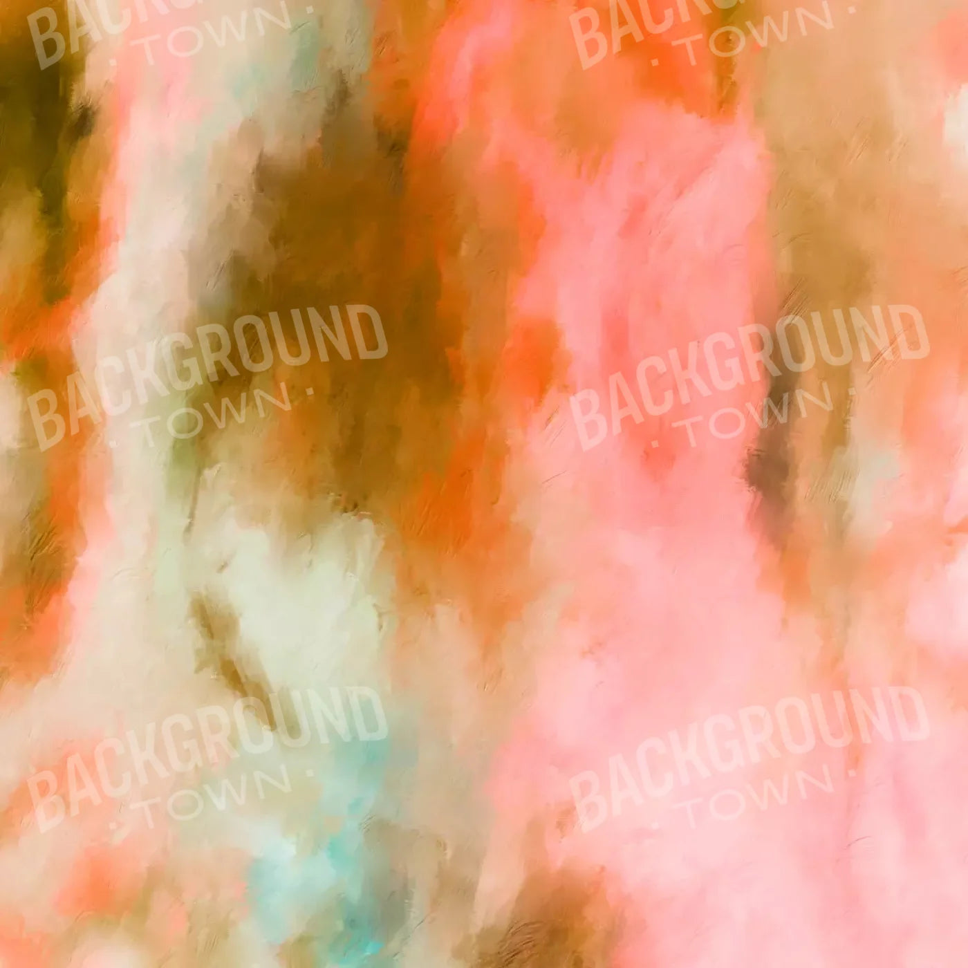 Pink Brown Abstraction 8X8 Fleece ( 96 X Inch ) Backdrop