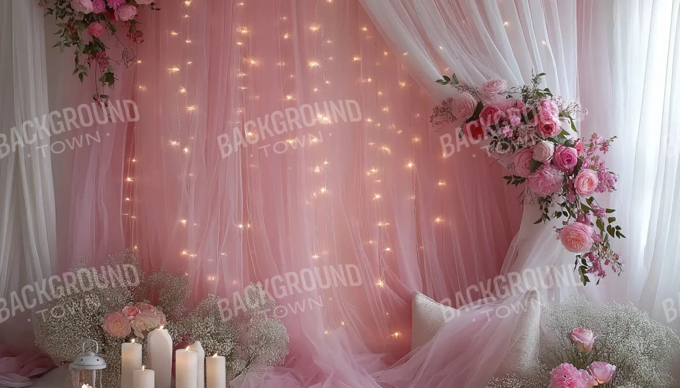 Pink Canopy 14’x8’ UltraCloth (168 x 96 inch) Backdrop