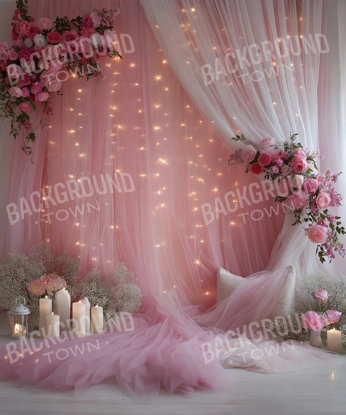 Pink  Backdrop for Photography