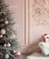 Pink Green White  Backdrop for Photography