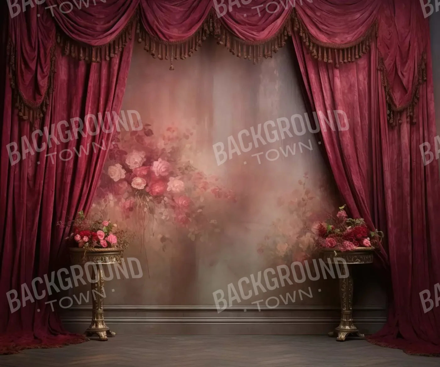 Pink Curtain Call 12X10 Ultracloth ( 144 X 120 Inch ) Backdrop