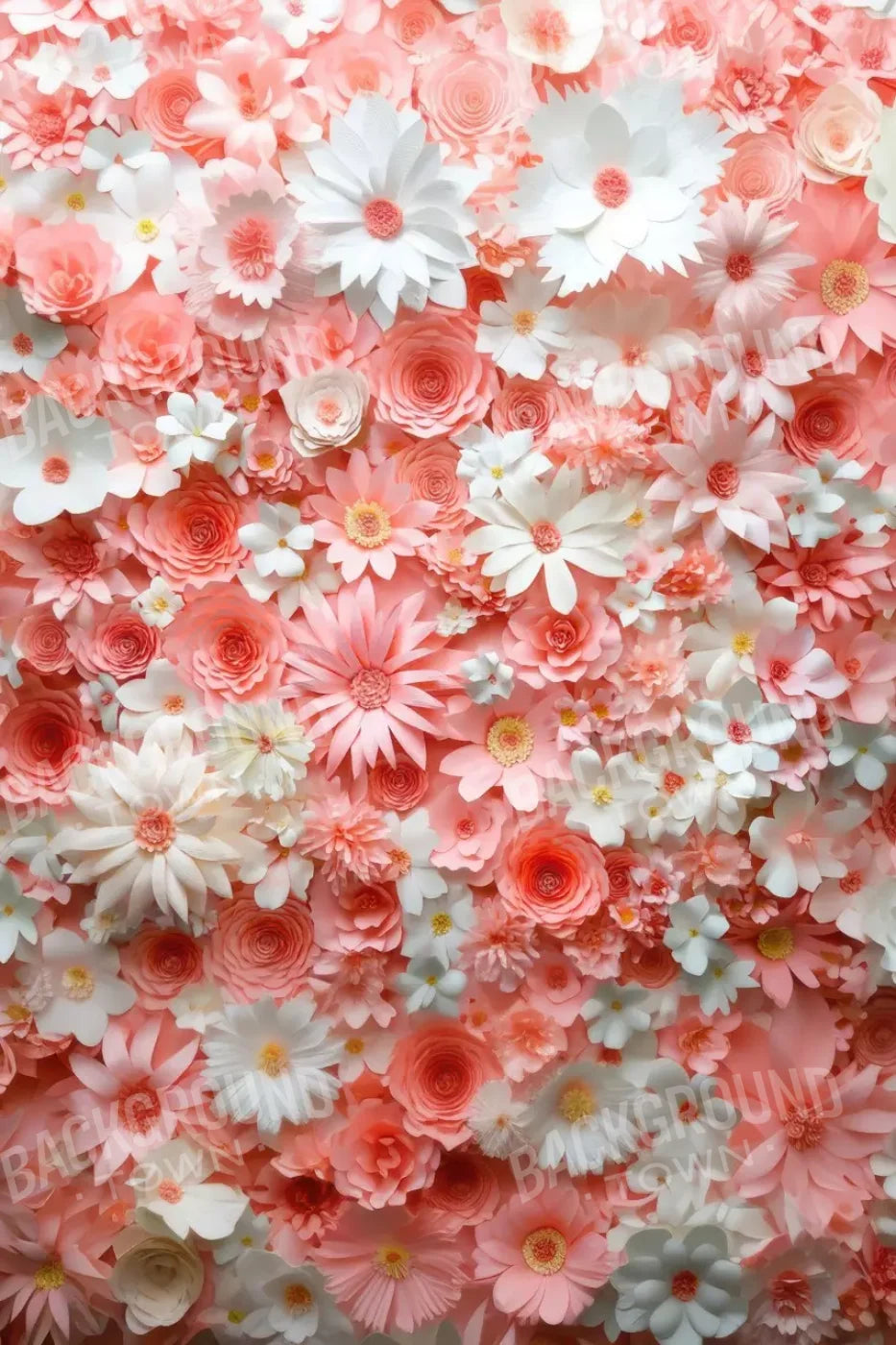 Pink Daisies 8’x12’ UltraCloth (96 x 144 inch) Backdrop