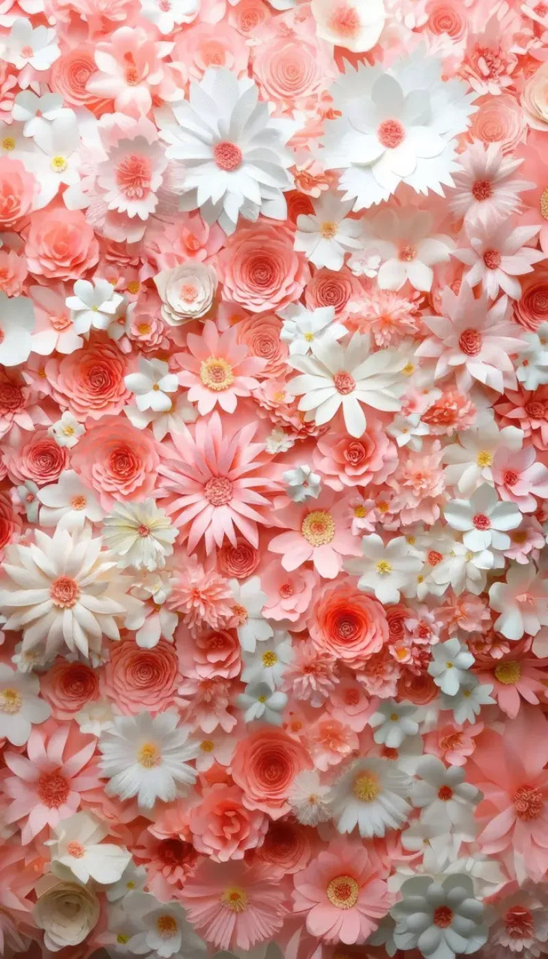 Pink Daisies 8’x14’ UltraCloth (96 x 168 inch) Backdrop