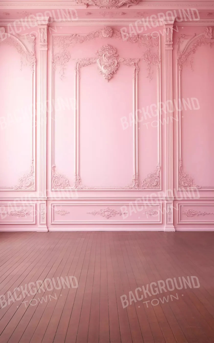 Pink Fancy Wall 10’X16’ Ultracloth (120 X 192 Inch) Backdrop