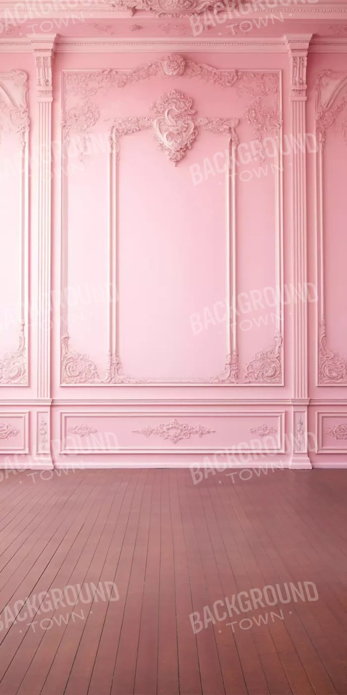 Pink Fancy Wall 10’X20’ Ultracloth (120 X 240 Inch) Backdrop