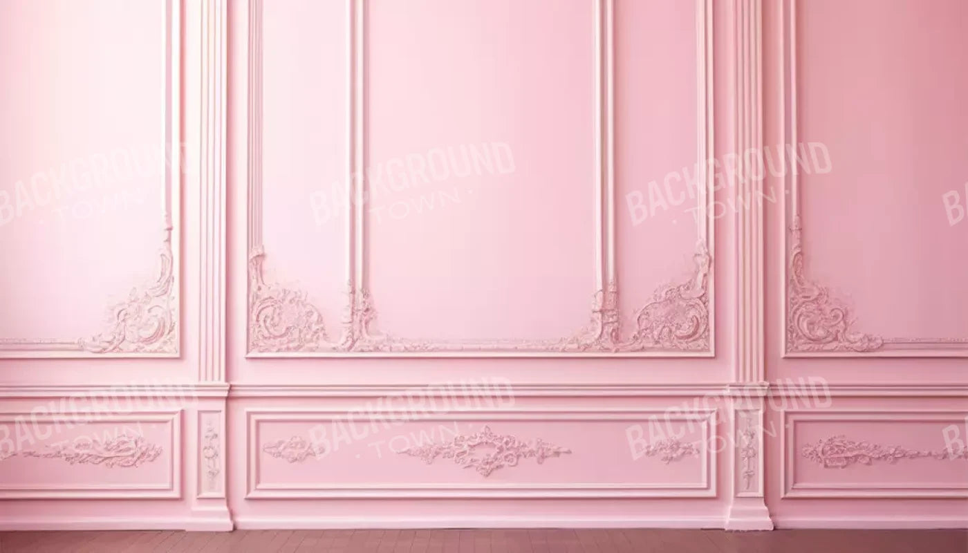 Pink Fancy Wall 14’X8’ Ultracloth (168 X 96 Inch) Backdrop