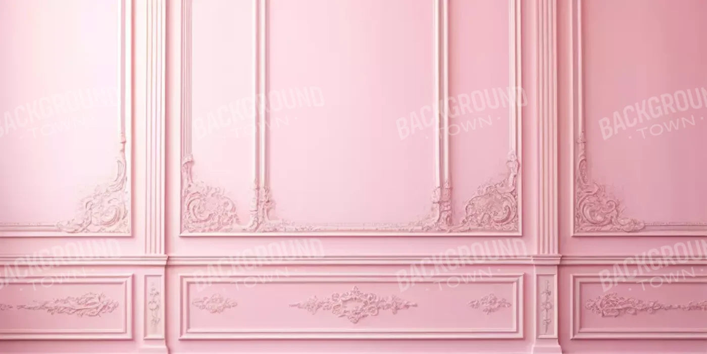 Pink Fancy Wall 16’X8’ Ultracloth (192 X 96 Inch) Backdrop