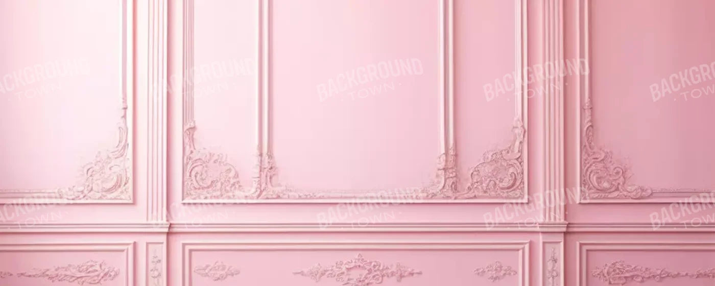 Pink Fancy Wall 20’X8’ Ultracloth (240 X 96 Inch) Backdrop